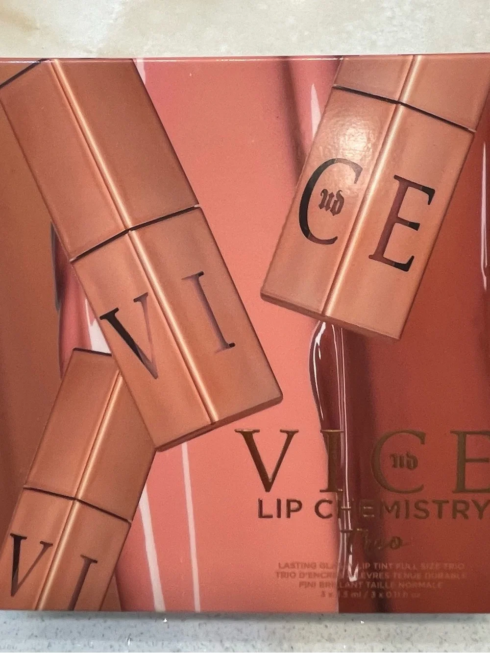 VAULTED ~ Urban Decay ~ ‘VICE’ ~ Lip Chemistry Trio w/ Box ~ NIB